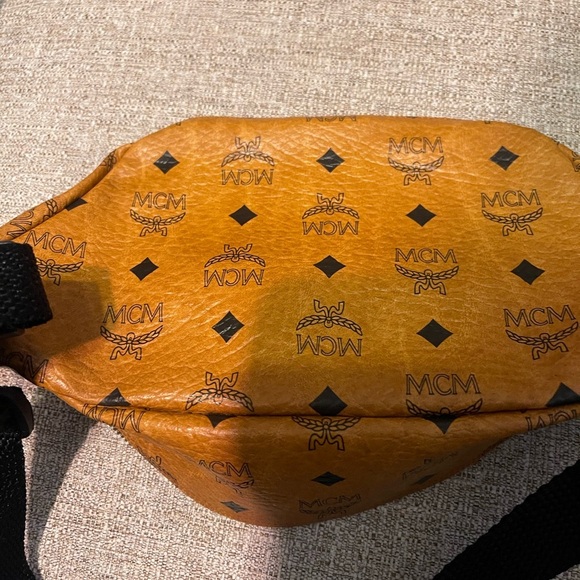 MCM Tan Leather Belt Bag - Picture 5 of 6
